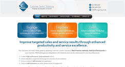 Desktop Screenshot of customercentricsolutions.co.za